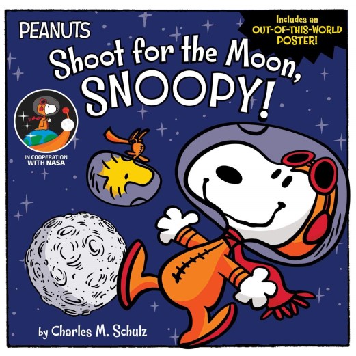 Book Shoot For the Moon, Snoopy!